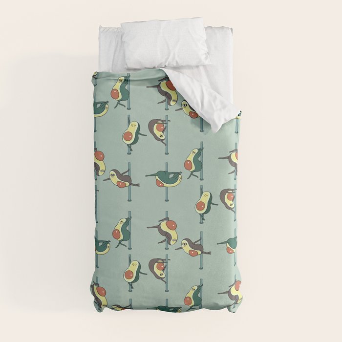 Avocados Pole Dancing Club Duvet Cover Gallery Image 4