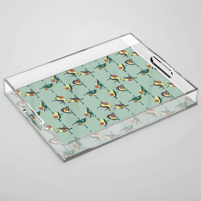Avocados Pole Dancing Club Acrylic Tray Gallery Image 1