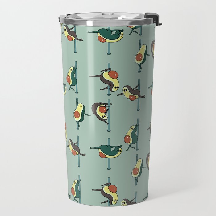 Avocados Pole Dancing Club Travel Mug Gallery Image 2