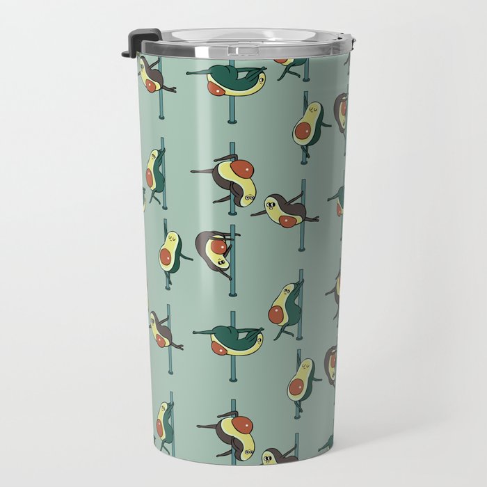 Avocados Pole Dancing Club Travel Mug Gallery Image 3