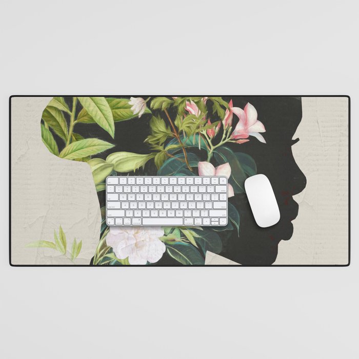 Floral Portrait 16 Desk Mat Gallery Image 1