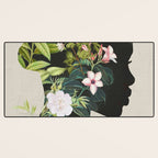 Floral Portrait 16 Desk Mat Gallery Image 3