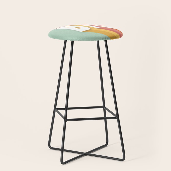 DREAM BIG - positive typography Stool Gallery Image 1