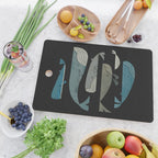 Retro Whale Pod Cutting Board Gallery Image 2