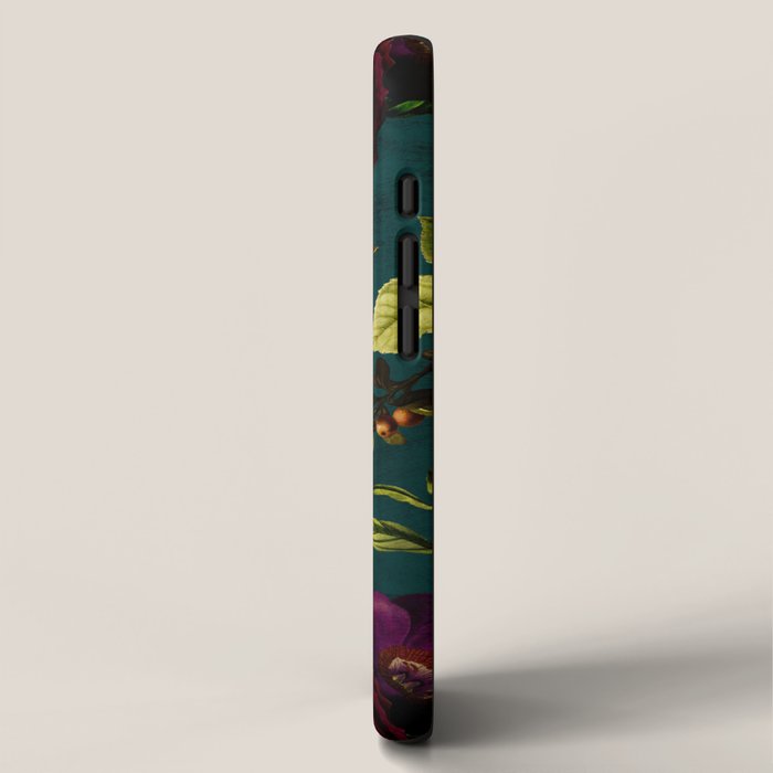 Before Midnight Vintage Flowers Garden iPhone Case Gallery Image 2