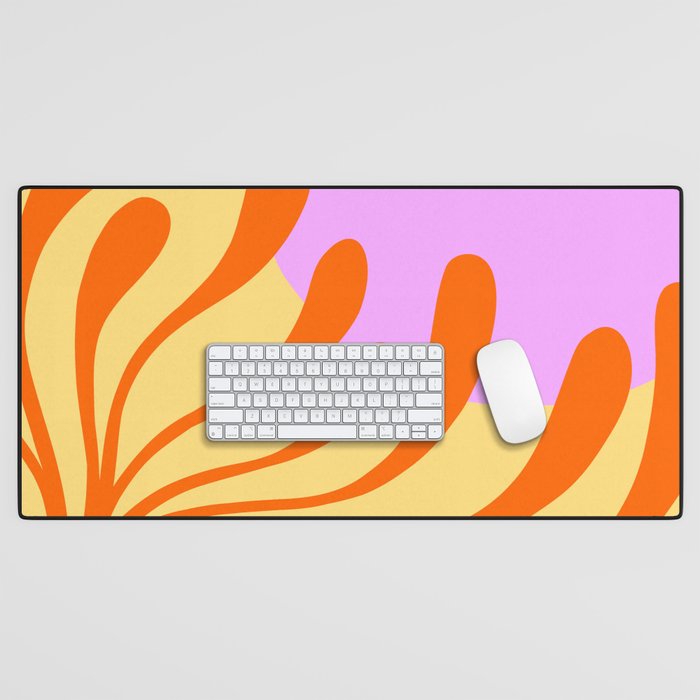 Matisse Poster 3. Flower & Sun cut-outs Desk Mat Gallery Image 1