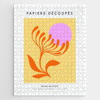 Matisse Poster 3. Flower & Sun cut-outs Jigsaw Puzzle Gallery Image 1