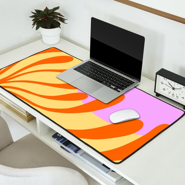 Matisse Poster 3. Flower & Sun cut-outs Desk Mat Gallery Image 2