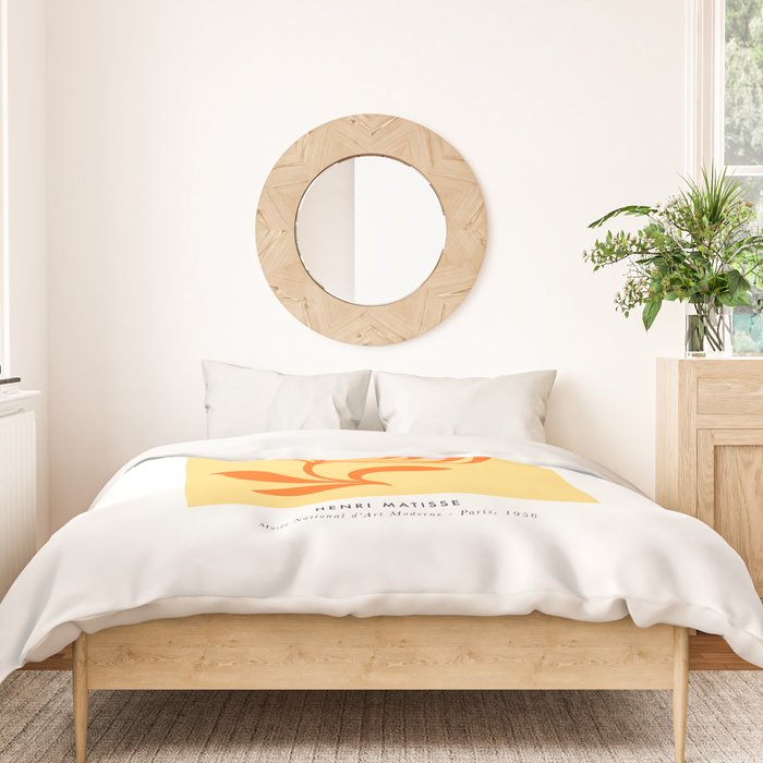 Matisse Poster 3. Flower & Sun cut-outs Duvet Cover Gallery Image 3