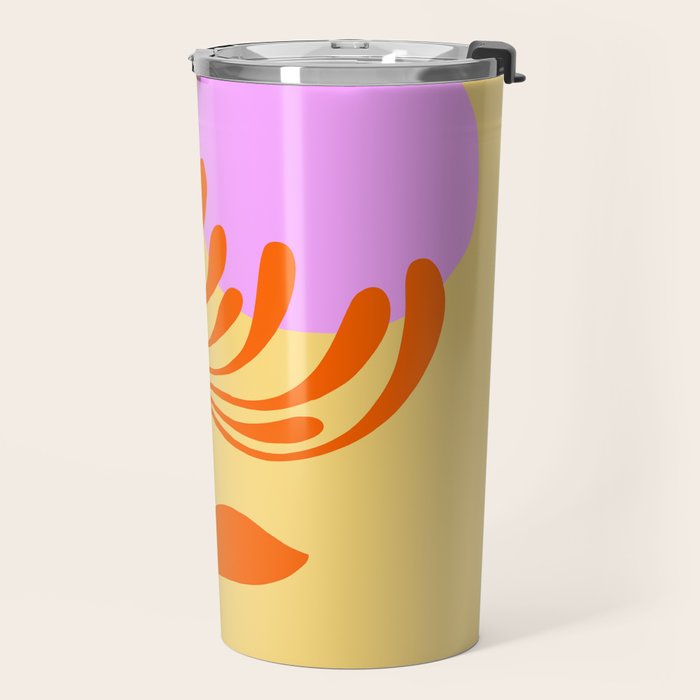 Matisse Poster 3. Flower & Sun cut-outs Travel Mug Gallery Image 2