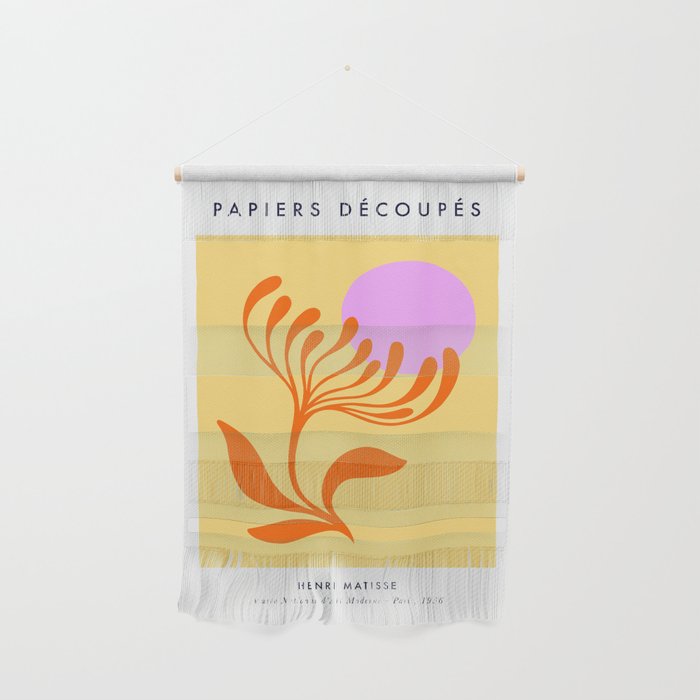Matisse Poster 3. Flower & Sun cut-outs Wall Hanging Gallery Image 1