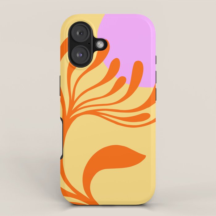 Matisse Poster 3. Flower & Sun cut-outs iPhone Case Gallery Image 1
