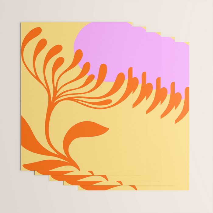 Matisse Poster 3. Flower & Sun cut-outs Wrapping Paper Gallery Image 3