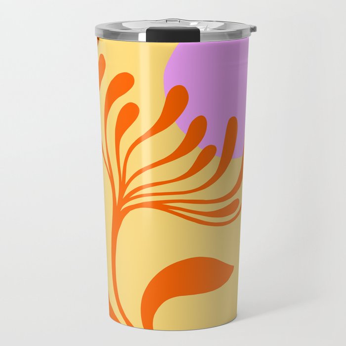 Matisse Poster 3. Flower & Sun Cut-Outs Travel Mug Gallery Image 1