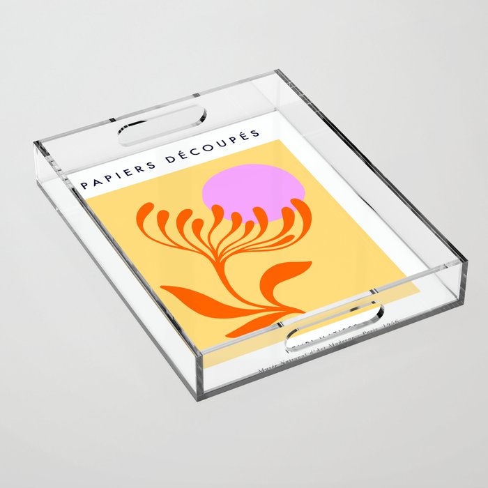 Matisse Poster 3. Flower & Sun cut-outs Acrylic Tray Gallery Image 1
