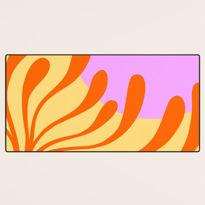 Matisse Poster 3. Flower & Sun cut-outs Desk Mat Gallery Image 3