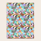 Vintage Y2K cartoon sticker pattern Notebook Gallery Image 4