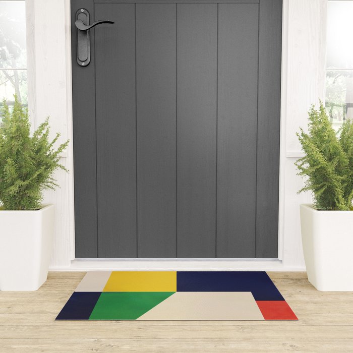 Geometric Shapes 114 Welcome Mat Gallery Image 3