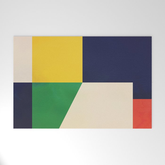 Geometric Shapes 114 Welcome Mat Gallery Image 1