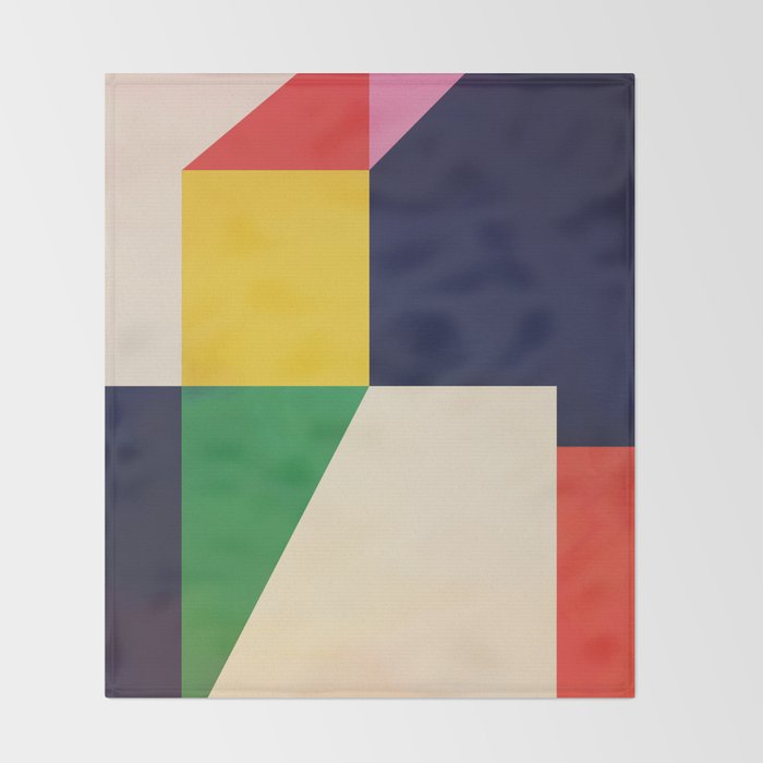 Geometric Shapes 114 Throw Blanket Gallery Image 2