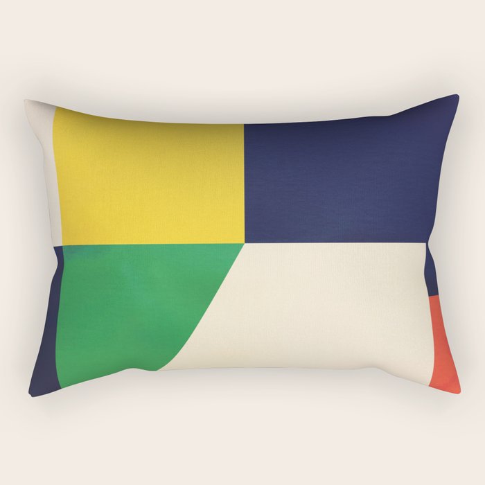 Geometric Shapes 114 Rectangular Pillow Gallery Image 1