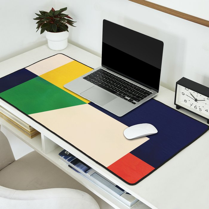 Geometric Shapes 114 Desk Mat Gallery Image 2