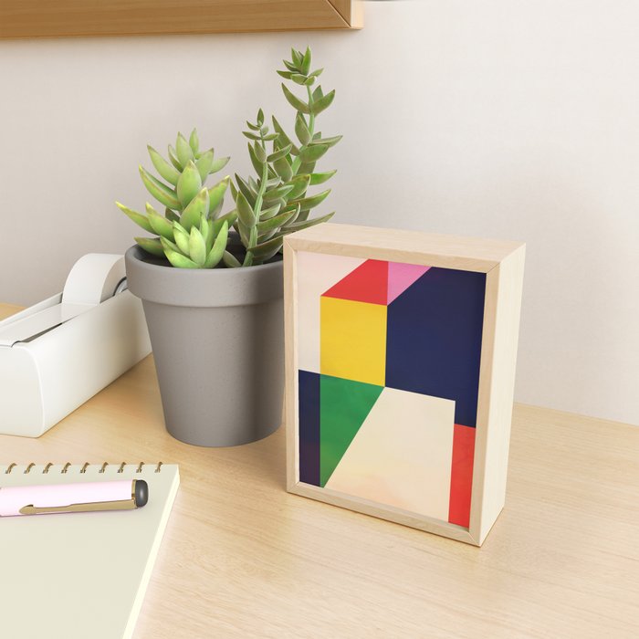 Geometric Shapes 114 Mini Art Print Gallery Image 2