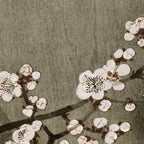 Blossoming plum tree at full moon  - Vintage Japanese Woodblock Print Art Coffee Mug Gallery Image 2