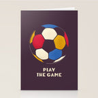 Play The Game  Stationery Card Gallery Image 2