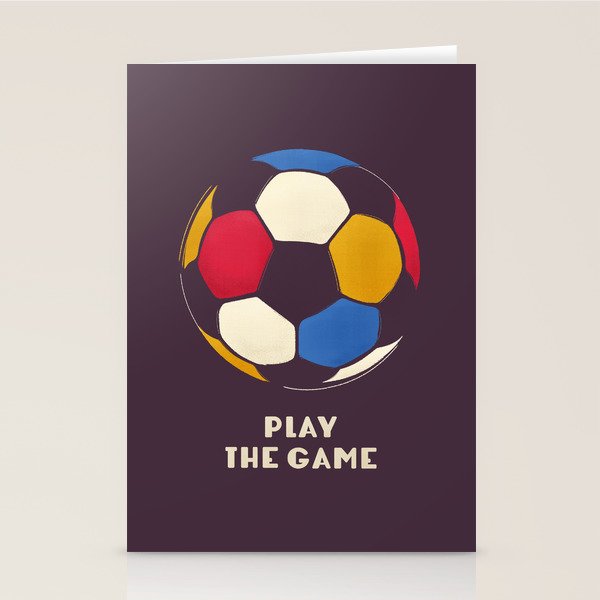 Play The Game  Stationery Card Gallery Image 2