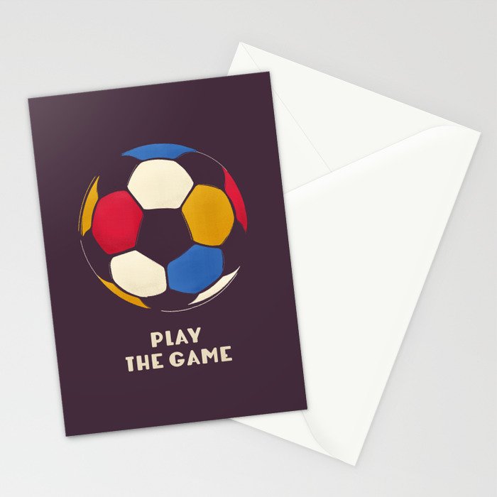 Play The Game  Stationery Card Gallery Image 2