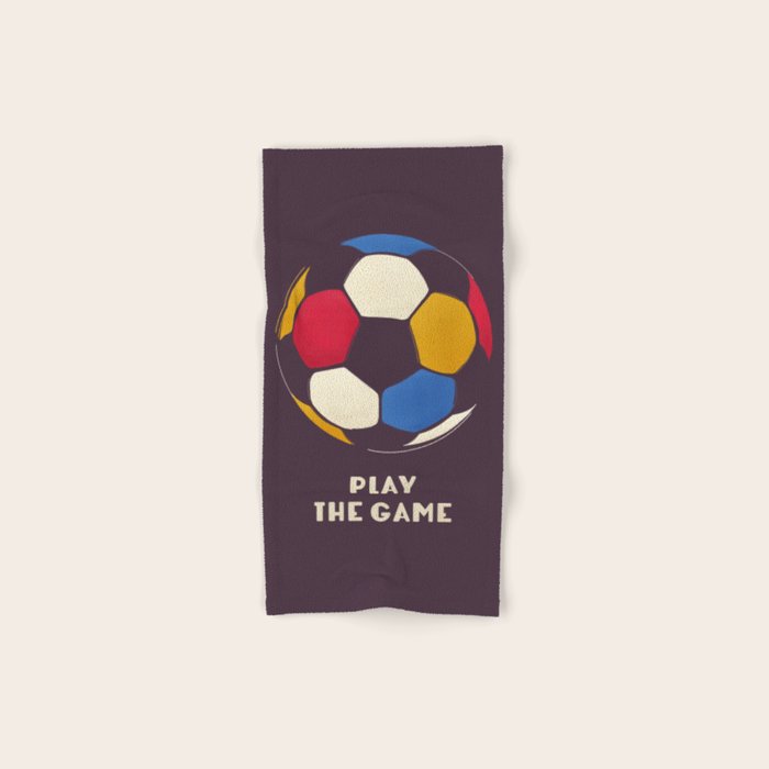 Play The Game  Bath Towel Gallery Image 1