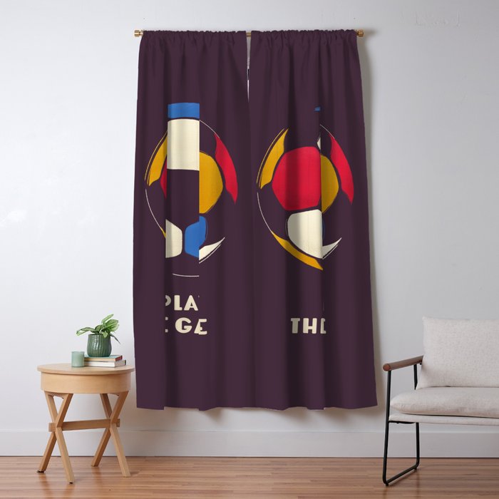 Play The Game  Window Curtain Gallery Image 5
