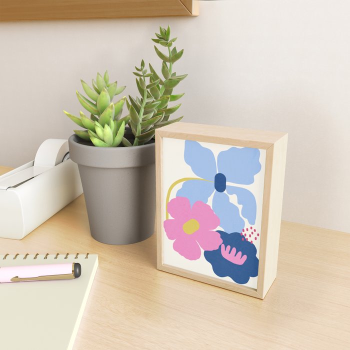 Paper Blooms - tropical Mini Art Print Gallery Image 2