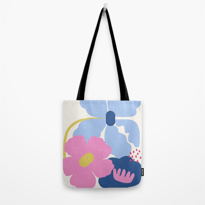 Paper Blooms - tropical Tote Bag Gallery Image 2