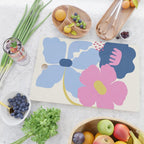 Paper Blooms - tropical Cutting Board Gallery Image 2