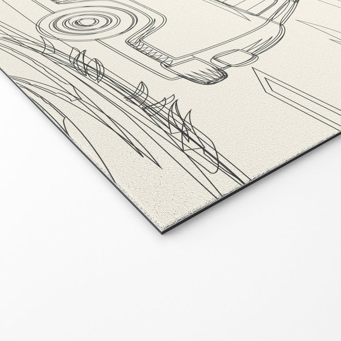 Mountain Road Linescape Welcome Mat Gallery Image 2