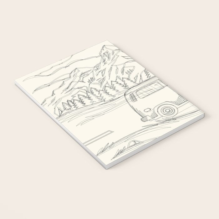 Mountain Road Linescape Notebook Gallery Image 3