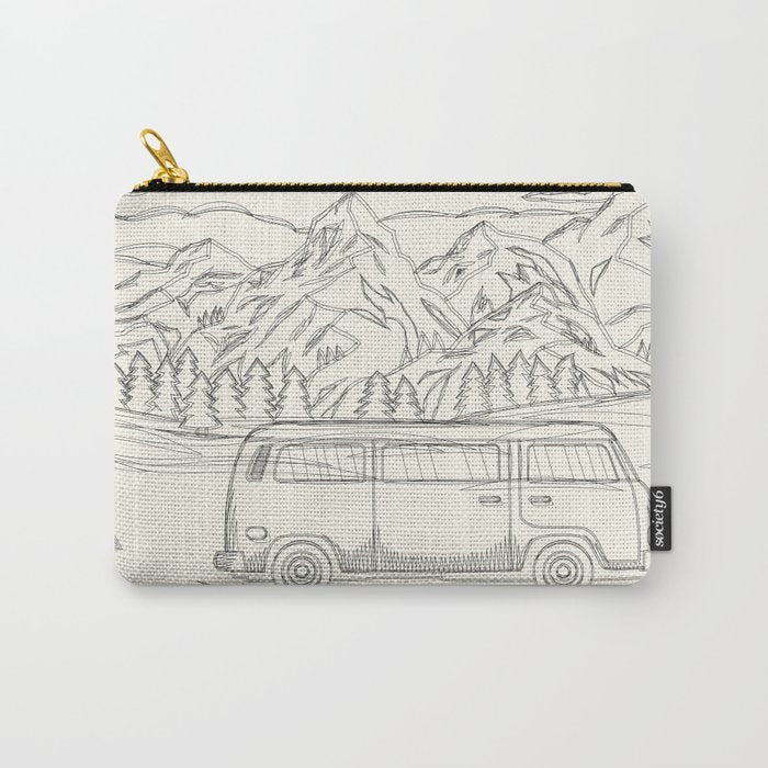 Mountain Road Linescape Carry All Pouch Gallery Image 1