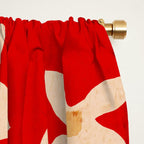 Abstract Minimal Flowers 7 Window Curtain Gallery Image 2