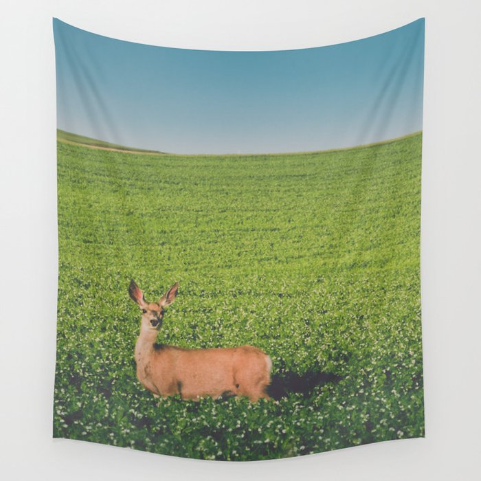 Clover Fields Wall Tapestry Gallery Image 4