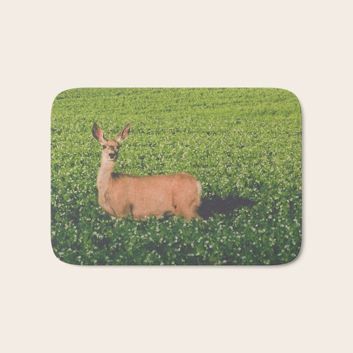 Clover Fields Bath Mat Gallery Image 1