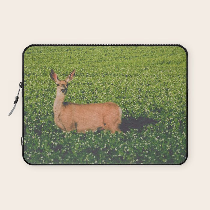 Clover Fields Laptop Sleeve Gallery Image 1