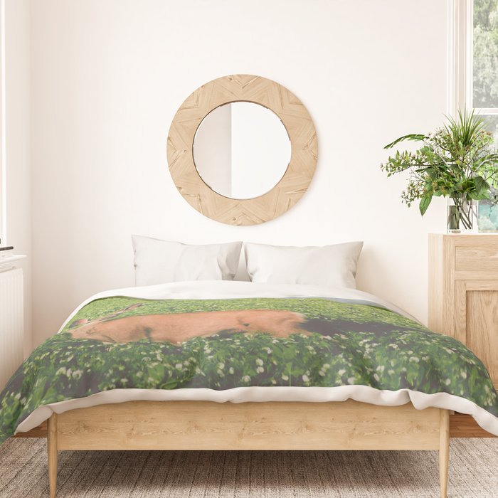 Clover Fields Duvet Cover Gallery Image 3
