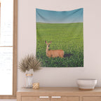 Clover Fields Wall Tapestry Gallery Image 2