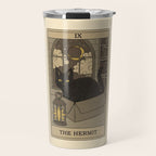 The Hermit - Cats Tarot Travel Mug Gallery Image 1
