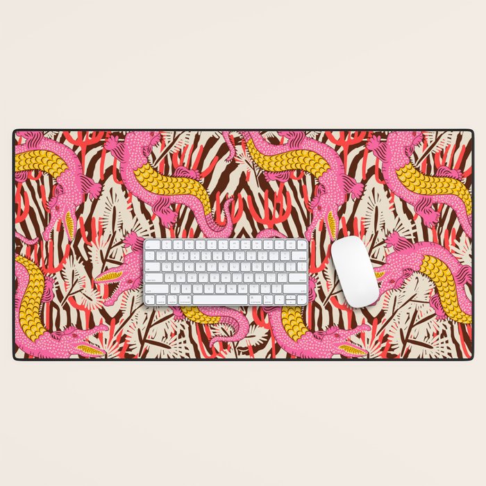 BAZAAR FETE GATOR Desk Mat Gallery Image 1