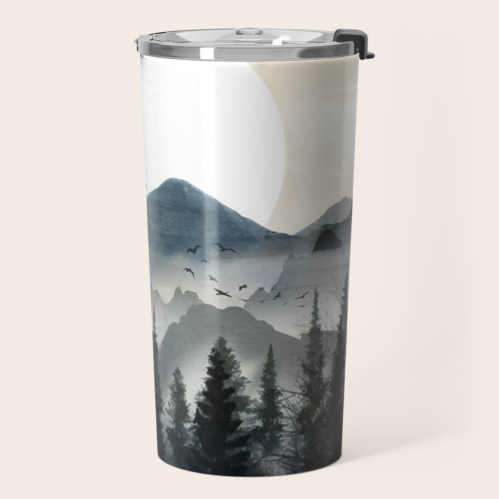 Midnight Forest Travel Mug Gallery Image 2