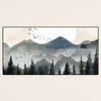 Midnight Forest Desk Mat Gallery Image 3