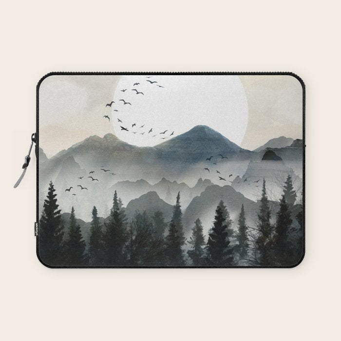 Midnight Forest Laptop Sleeve Gallery Image 1